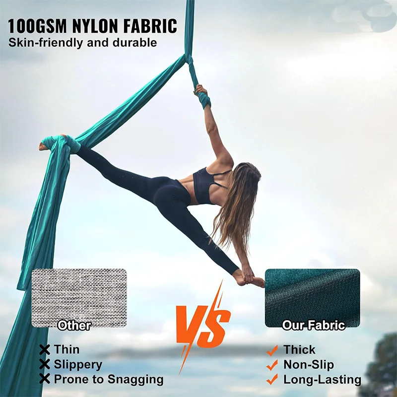 11 Yards Aerial Silk Set Aeria - Aerial Silk Hammock review and price