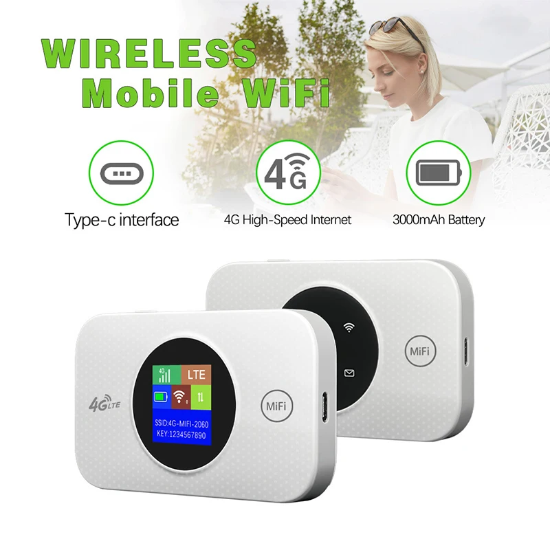 XIAOMI 4G Lte ルーターワイヤレス Wifi ポータブルモデムミニ屋外ホットスポットポケット Mifi 150mbps Sim カードスロットリピーター 3000mah