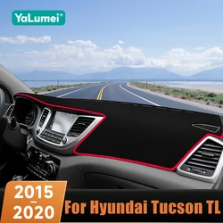 For Hyundai Tucson TL 2015 2016 2017 2018 2019 2020 Car Dashboard Avoid Light Pad Instrument Platform Cover Carpets Accessories