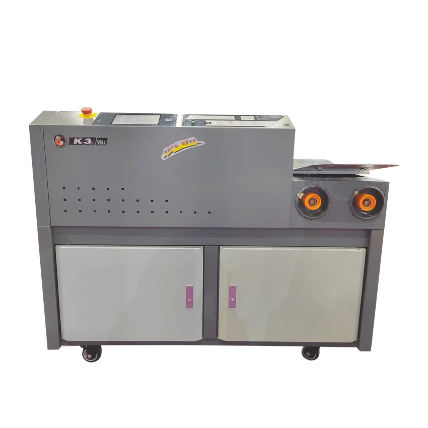 

L562 Automatic Hot Melt Glue Binder Cover A4 A3 Bookbind Machine Book Binding Machine