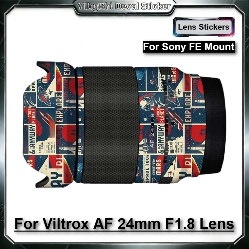 

Защитная наклейка-пленка для объектива Viltrox AF 24mm F1.8 для Sony FE, защита корпуса от царапин