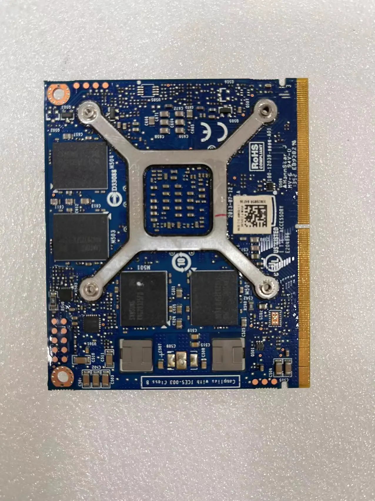 Imagem -03 - Quadro-gpu Vídeo Gráfico Gddr5 2gb para Ordenadores Portáteis Atualização de Imac A1311 A1312 Hd6970m Hd6750 677 K1100m