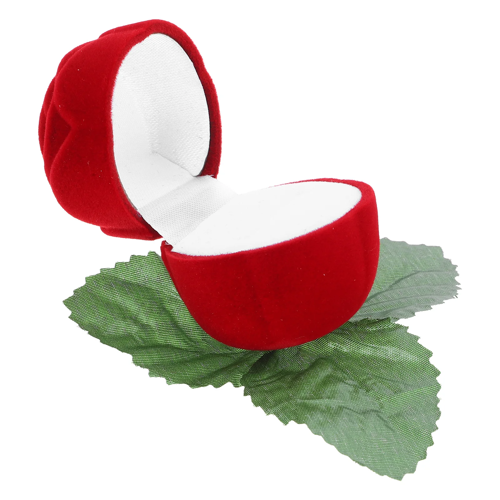 Creative Rose Proposal Ring Box Exquisite Packaging Protects Rings from Scratches Ideal for Special Moments Ring Storage Box