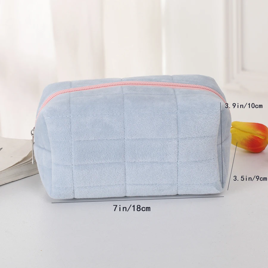 Simple Makeup Bag Pillow Pen Bag High Appearance Level WOMEN\'S Large Capacity Pillow Bag Portable Storage Bag