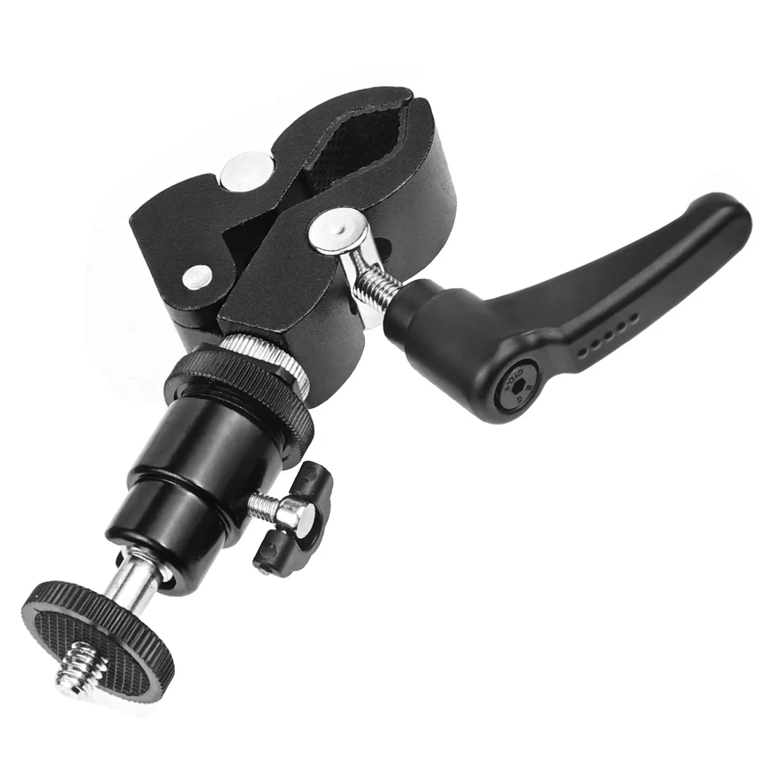 Super Clamp Mount Halter mit Stativ Kugelkopf Adapter für Gopro für Insta360 DSLR Monitor LED Blitzlicht Kamera Röhren halterung – Detail 11