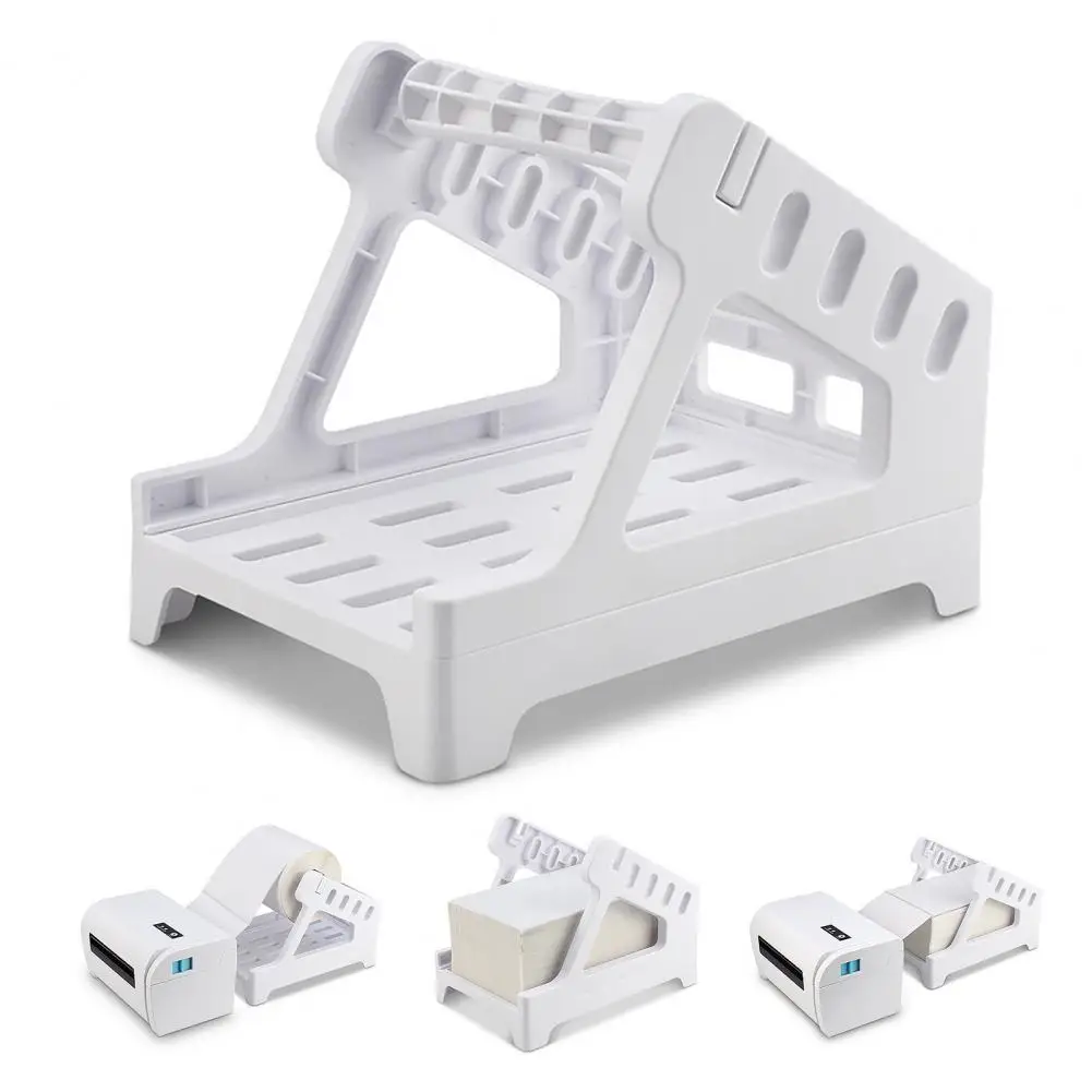 Helpful Sturdy Electronic Thermal Printer Labels Holder Wear-resistant Hand Tool Parts Printer Paper Rack for Home