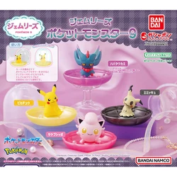 Genuine Bandai Pokemon Jewel Jewelry Box 9 Twisted Egg Scream Tail Pikachu Anime Action Figure Model Toys Gift for Birthday