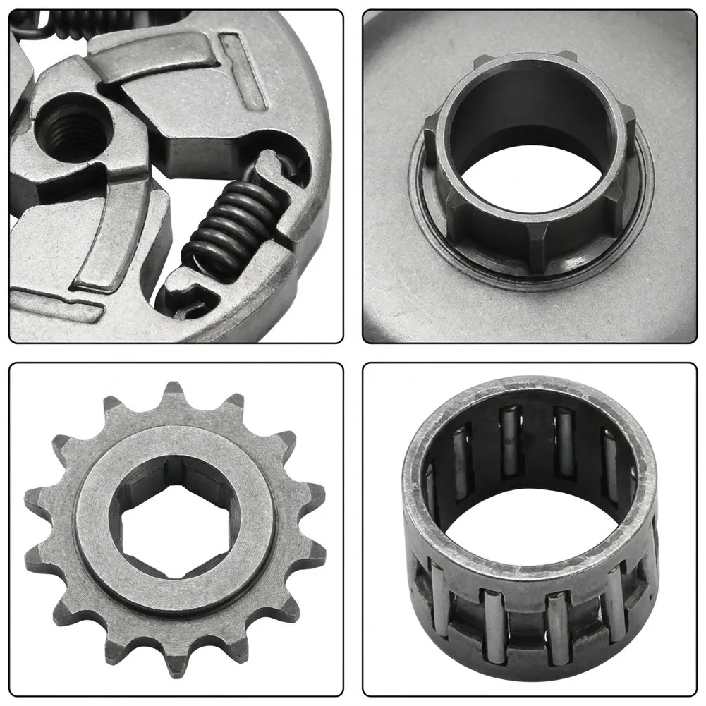 Metal Clutch Drum Rim Sprocket Kit for For 355 359 357XP 357 Chainsaws Supporting Stable Chain Motion During Operation