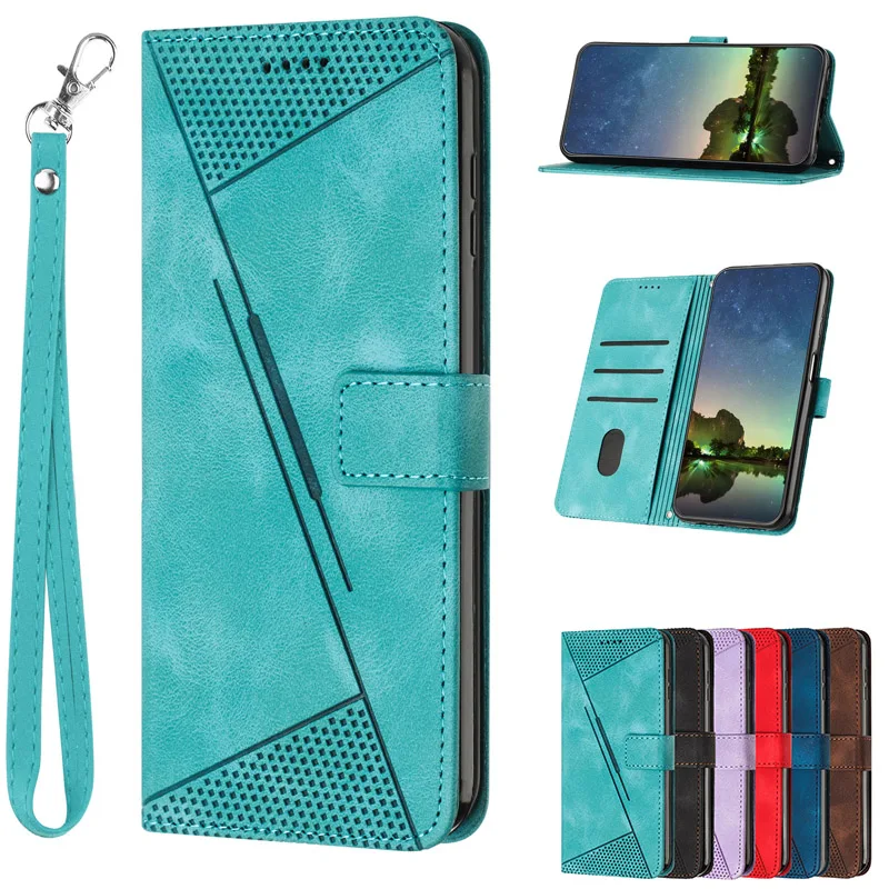 

Leather Flip On Case for Motorola Moto G73, Classic Phone Wallet, Card Slot Back Cover, MotoG73, 4G, G 73, Lanyard