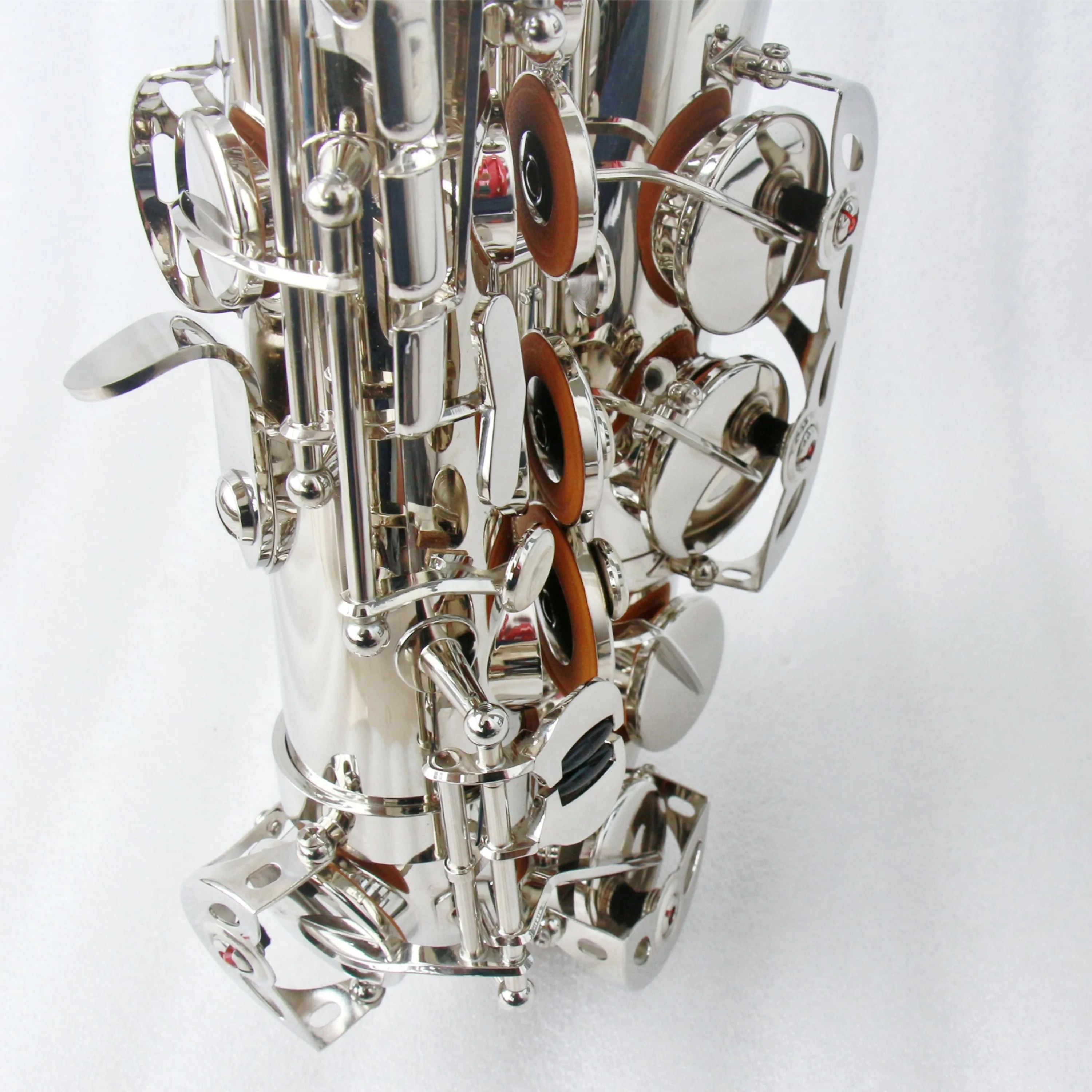 Hooqu Высококачественный посеребренный никелированный саксофон Красивая поверхность Идеальный звук Альт-саксофон Доступная цена Саксофон Альт