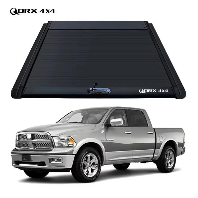 

RAM 1500 Алюминиевый выдвижной пикап-кровать Tonneau Крышка роликовой крышки Крышка Tonneau