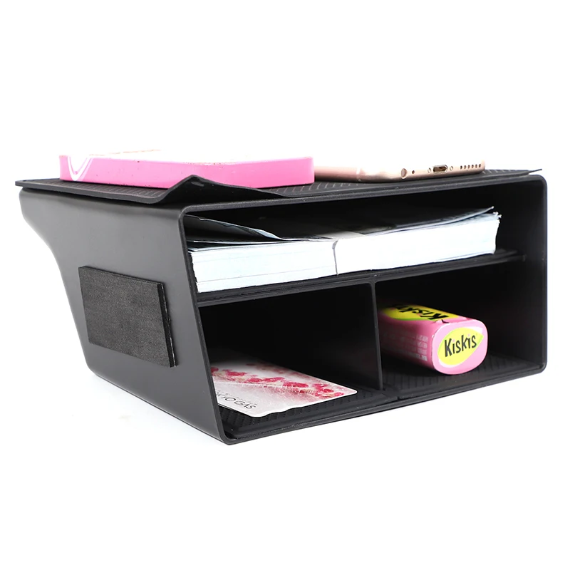 ABS Plastic Interior Central Control Storage Box Tray Bracket Suitable for Audi Q5/Q4 Etron Accessories