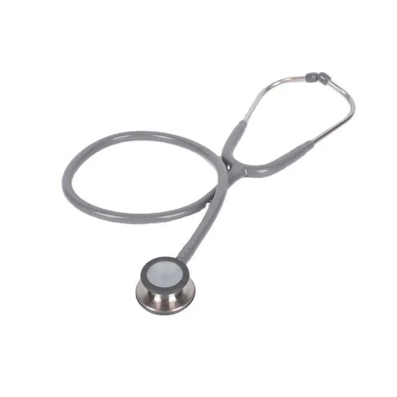 Classic stainless steel double-sided stethoscope for the heart