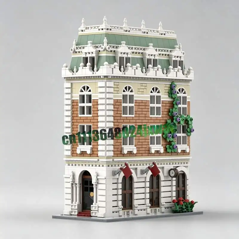 2295 Parts School of Architecture Modular MOC Creative Building Blocks DIY Assembly Education Brick Toy Collection Display Gifts