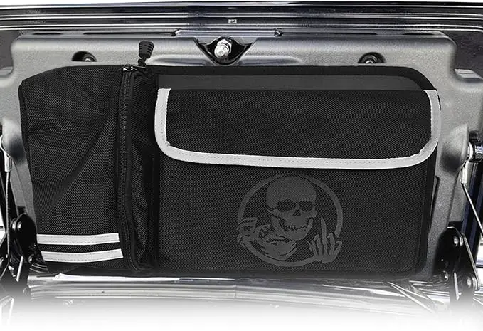 

Trunk Lid Organizer Fits For Tri Glide Freewheeler Trike Models Trunk Travel-Paks Door Organizer Travelling Storage 2009-2024