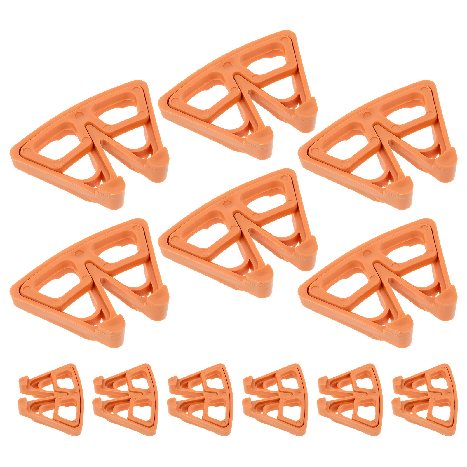 12 قطعة وعاء النبات قدم البلاستيك الزهرية الناهضون مستقرة امتصاص الصدمات المضادة للانزلاق منصات للخارجية داخلي حديقة المزارعون #2