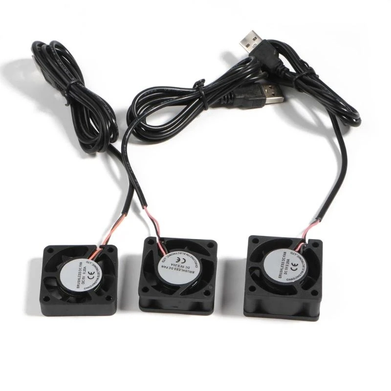  5V USB Connector 4500-5500RPM PC Fan Cooler Heatsink Exhaust CPU Cooling Fan