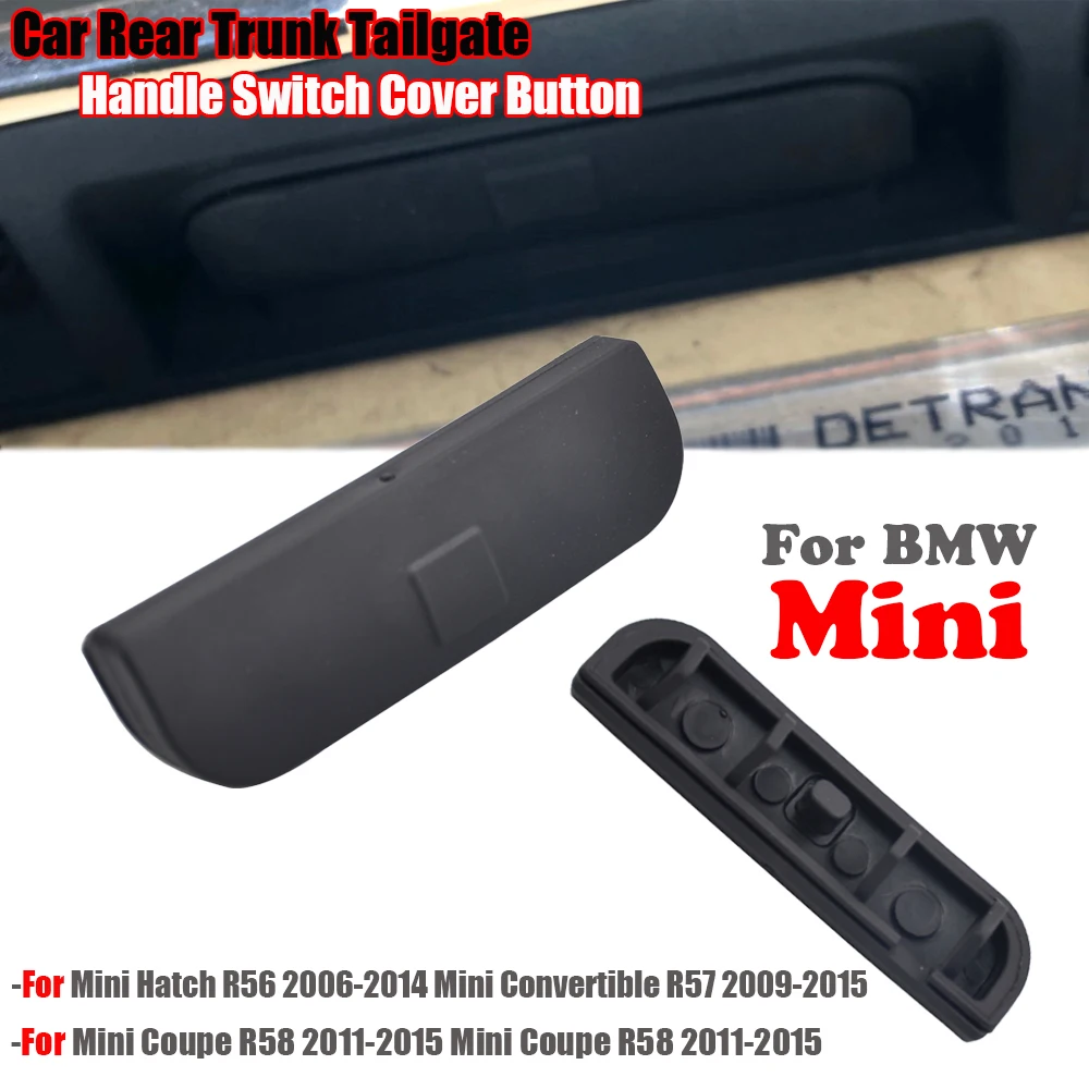 51137039261 51717039261 Nowy tylny przełącznik bagażnika gumowa osłona pokrywy uchwyt pasuje do BMW Mini R50 R52 R53 R56 R57 R58 R59