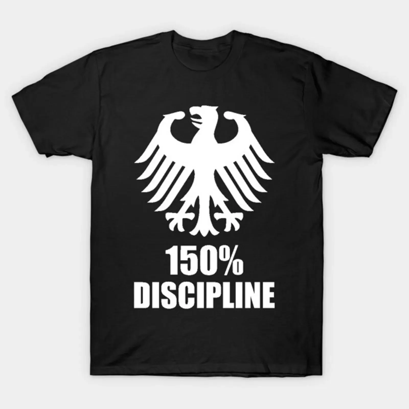 Prussia Germany 150 discipline with german eagle T Shirt vintage Washed designer clothes homme Casual Breathable fashion