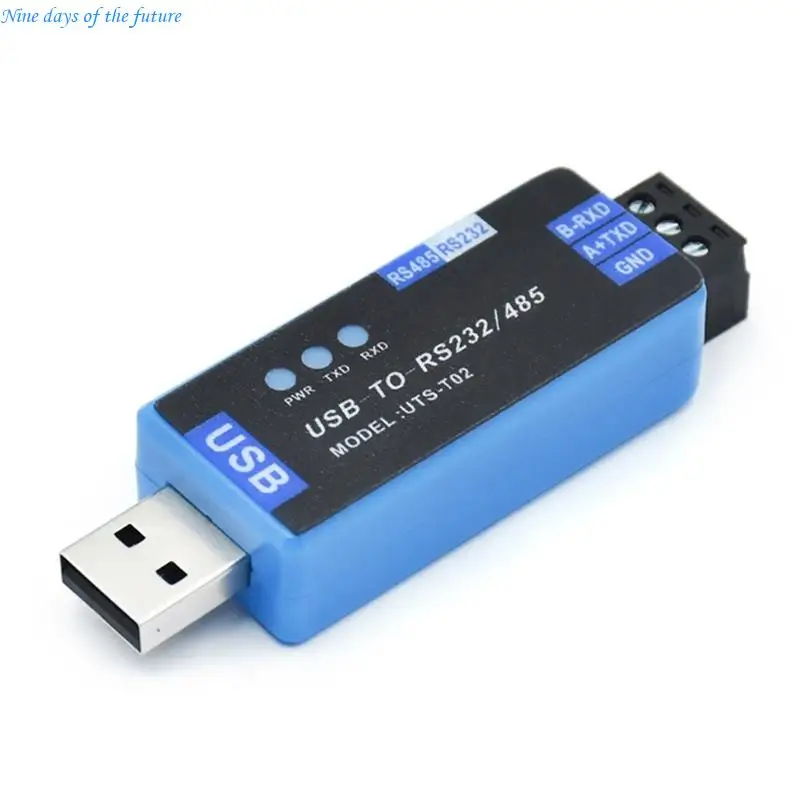 Industrial USB To RS485 RS232 Converters With Transient Voltages Suppression And Plugs Play DriverFree Installation E65A