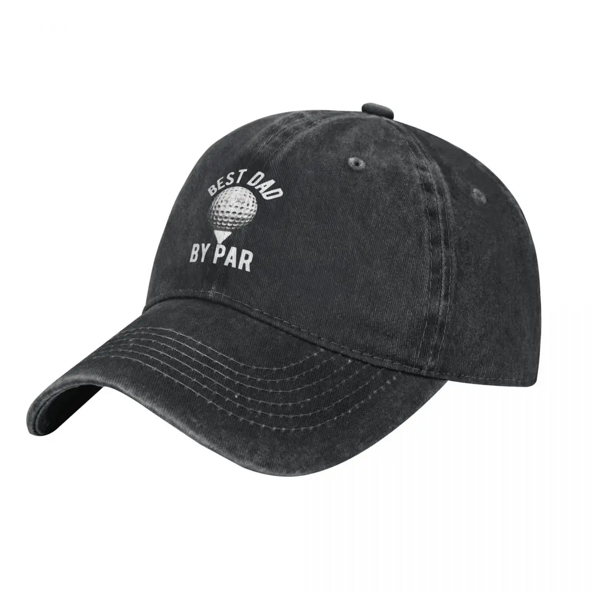 Best Dad, Golf, Father's Day demin Trucker Hat Outdoor Adventures Caps Women Women's Baseball Cap