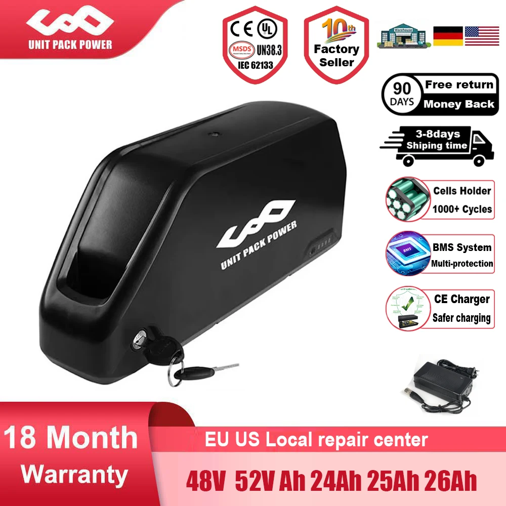 

Аккумулятор для электровелосипеда Polly 18650 21700, 48 В, 52 в, 25 Ач, 60 в, 36 В, 20 Ач, аккумулятор для электровелосипеда 2000 Вт, 1500 Вт, 1000 Вт, 500 Вт, 350 Вт, 250 Вт