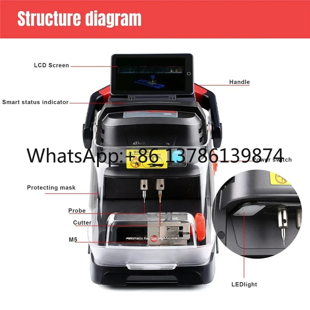 Новый станок для резки ключей Xhorse Dolphin XP005L Dolphin II