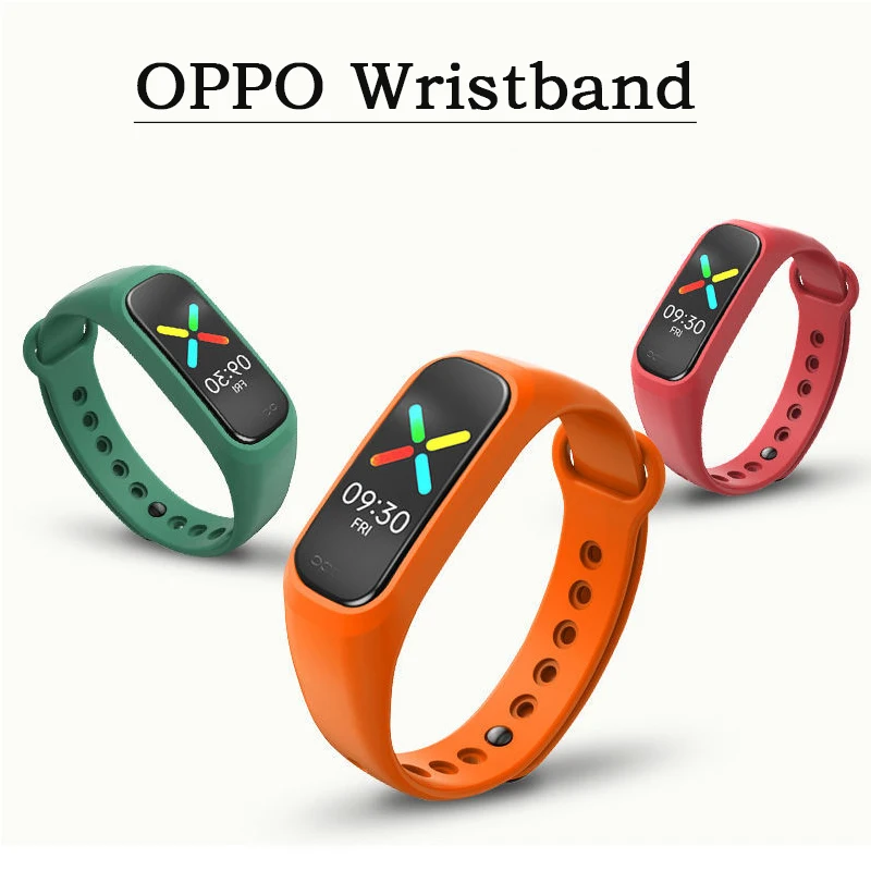 OPPO 팔찌 패션 EVA 버전용 실리콘 시계 스트랩, Oppo 스마트 팔찌 스포츠용 다채로운 교체 시계 밴드