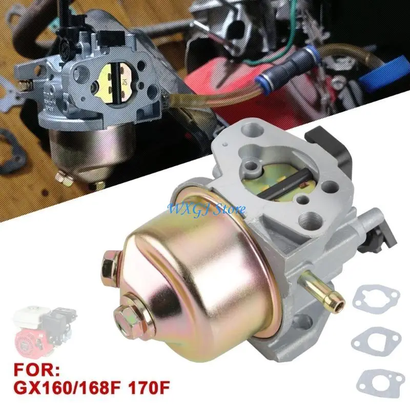 

37JE Carburetor Carb Fuels Pipe Gasket for GX160 GX168F GX200 5.5HP 6.5HP