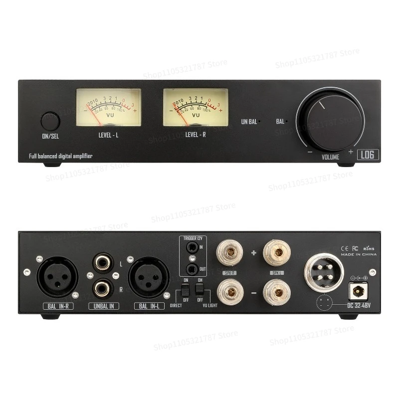 For L06 Fully Balanced HIFI Fever 300W High Power Amplifier TPA3255 OPA1612 XLR Power Amplifier