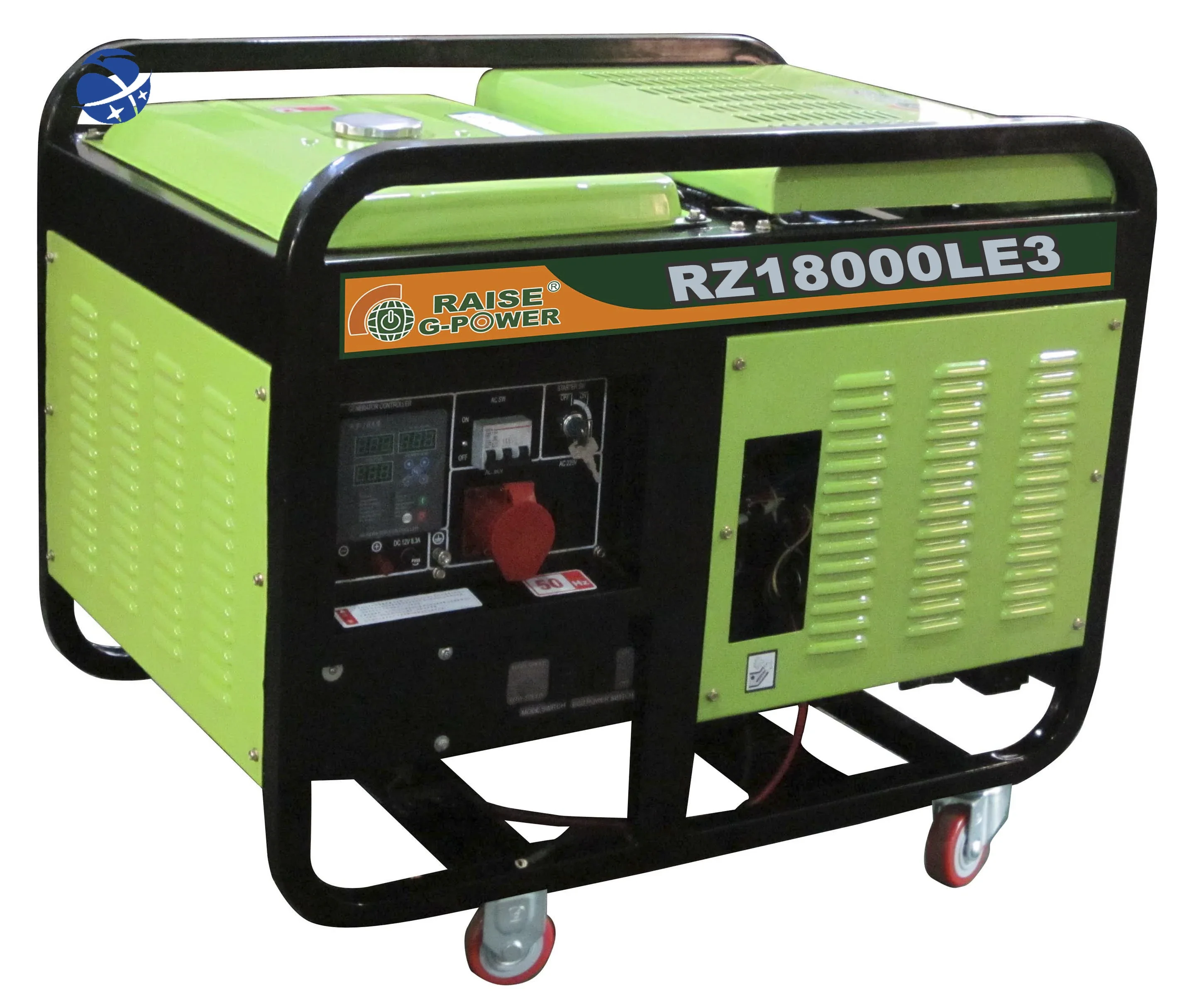 YUNYI 5.5kW Single phase/three phase Recoil/Electric start Diesel Generator