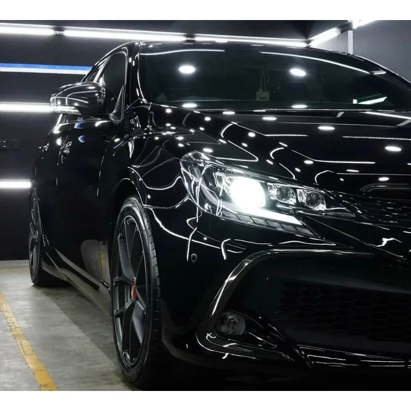 

Для To-Yo-Ta Reiz Mark X Bodykit 2010-2017 Обновление до 2018 лет Mona Lisa Bodykit M Style Передний и задний бампер S