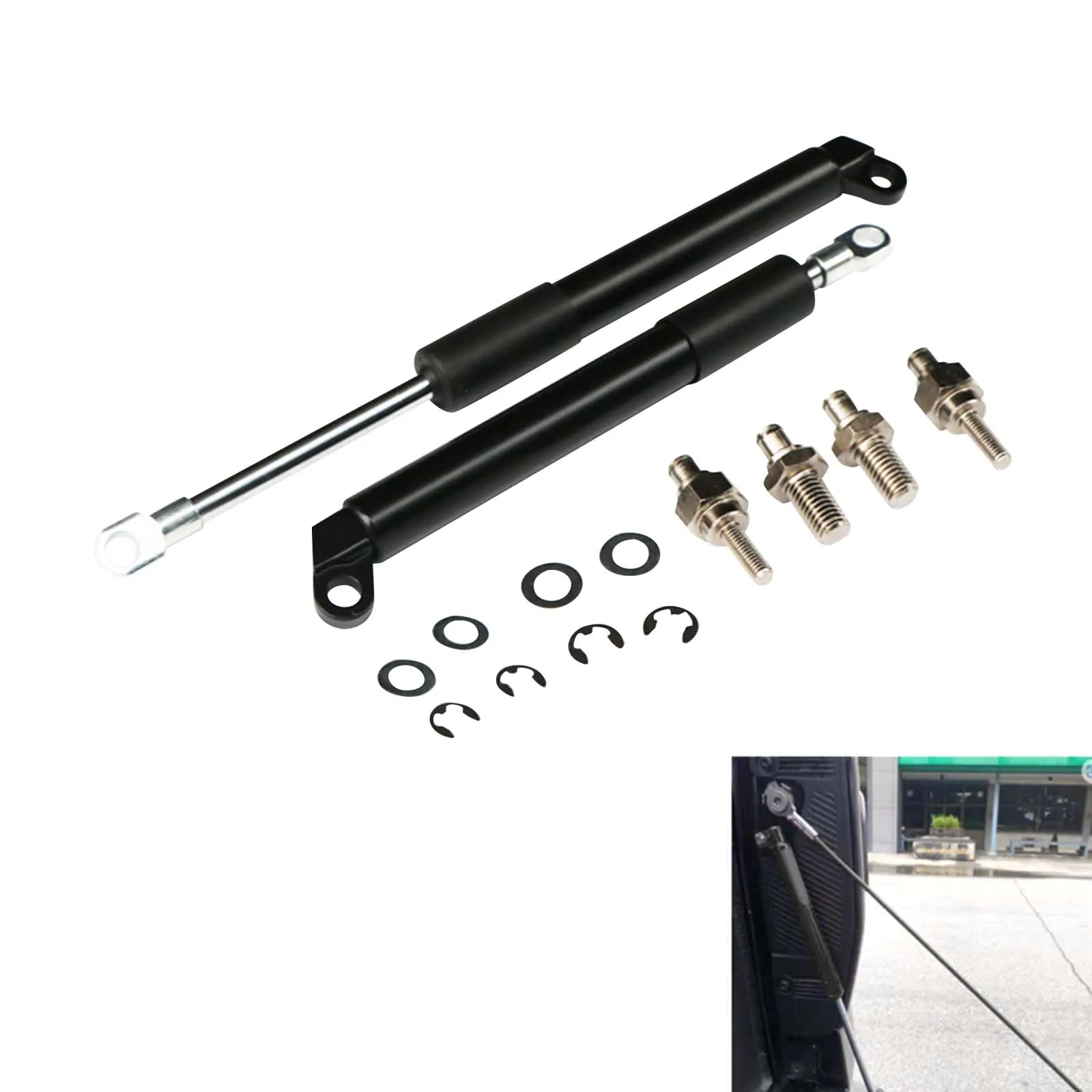Rear Truck Tailgate Assist Shock Damper for Ford Ranger T9 XL XLT XLT Wildtrak 2022-2023+ Truck Tailgate Assist Shock Struts Kit