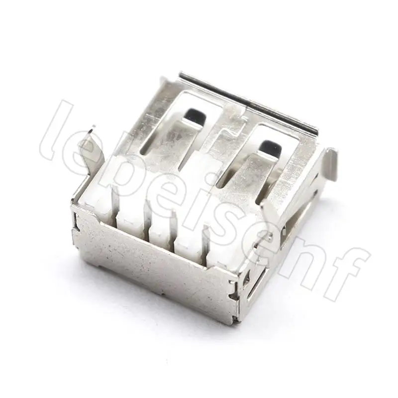 10Pcs USB Type A Standard Port Female Solder Jacks Connector PCB Socket USB-A type