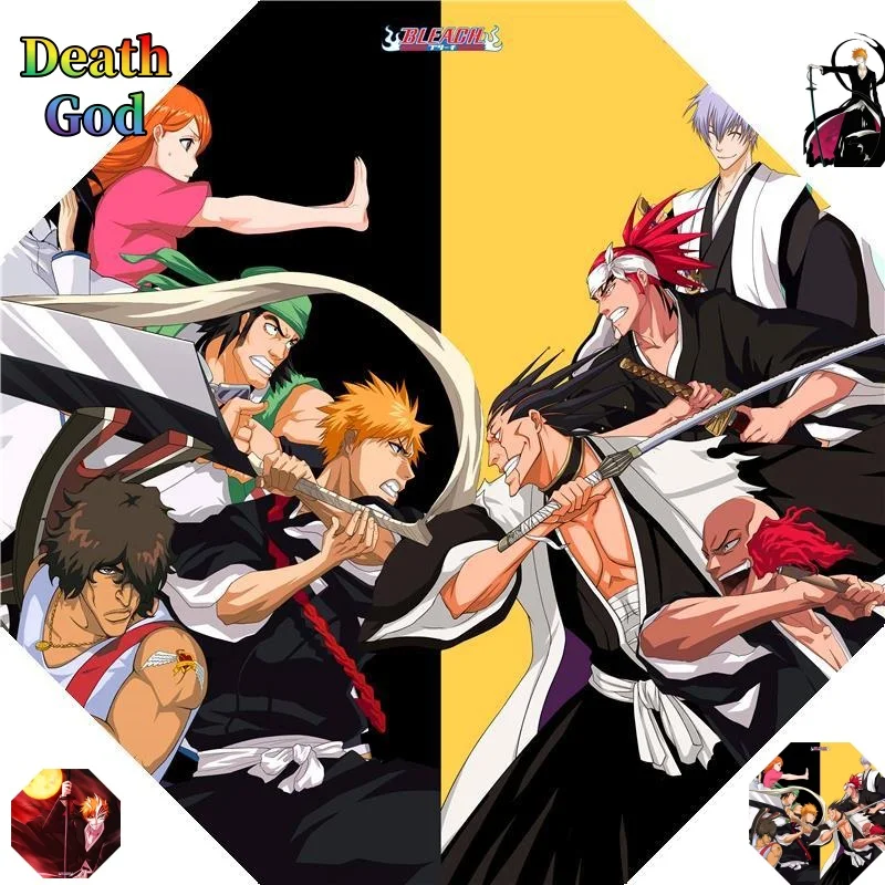 

Death God Kurosaki Ichigo Umbrella Cute Fashion Cartoon Personalized Umbrella for Male and Female Students, Gift for Birthdaysft