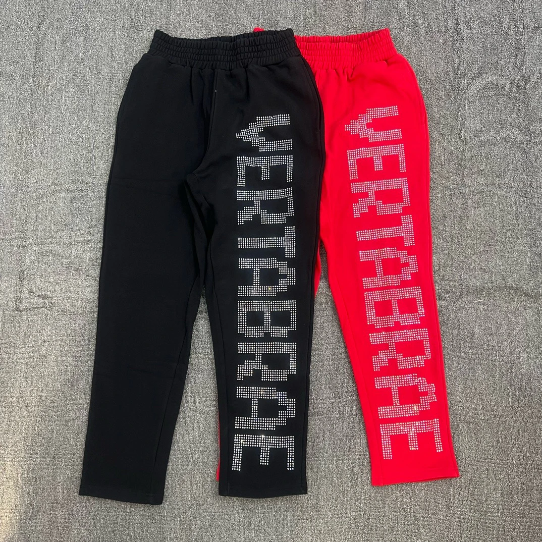 

American Sle Casual Pants Vertabrae Bla Crystal Sweatspants Glitter Sports Leisure Long Trousers Faion Urban Youth