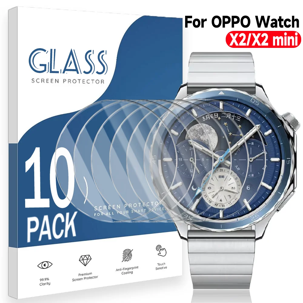 

1/10 шт. закаленное стекло для OPPO Watch X2/X2 Mini Защитная пленка для экрана от царапин для OPPO Watch X2mini HD пленки