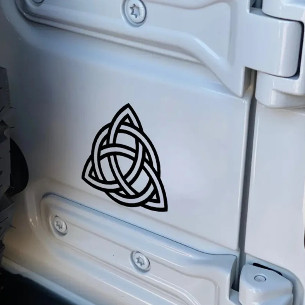CELTIC KNOT TRIQUETRA Vinyl Decal Sticker Car Window Wall Bumper Home Decor Logo