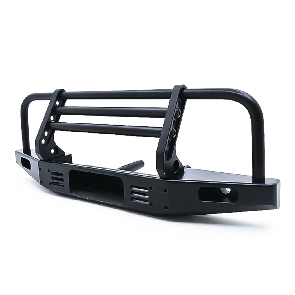 Metal 1/10 Front Bumper RC Upgrade Part Durable Rc Front Bumper For Axial TRX4 SCX10 RC Car Part RC Car Accessories