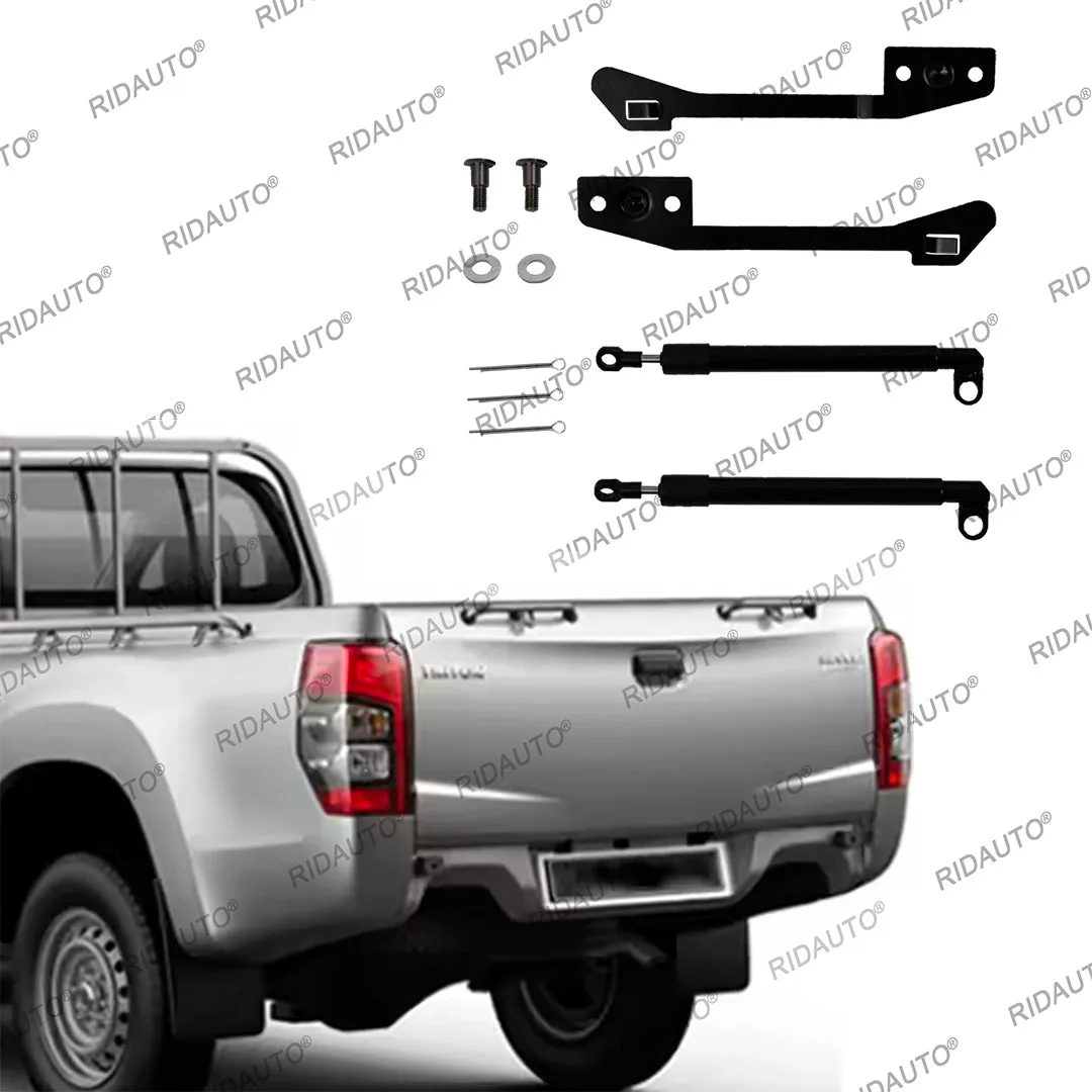 

Комплект амортизаторов-стойок для задней двери (хлопушки) Mitsubishi Triton 2015-2023, с функцией плавного опускания, аксессуары для тюнинга