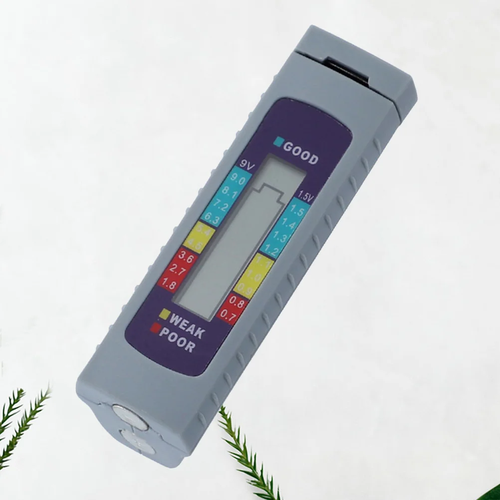 

Professional Tester Carbon Zinc Alkaline Rechargeable LCD Bar Graph Tricolor Meter Portable Power Checking Tool