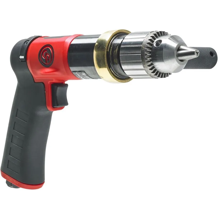 Pneumatischer CP9286C Luftbohrmaschine 1/2 Zoll 13 mm mit Schlüsselfutter und Pistolengriff für Industrie- und Bau-App