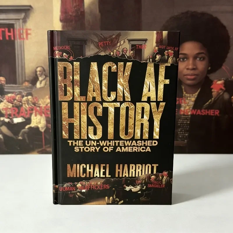 Black AF History Is A Book about The History of Black Development, Which Is Worth Reading and Collecting. English Books