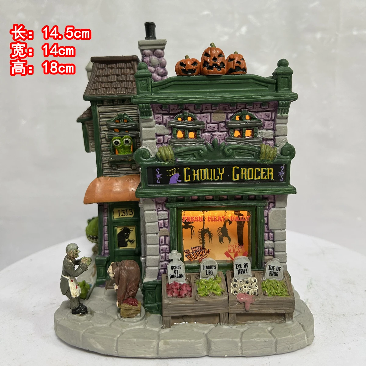 Halloween Lemax Creative Hand Painted Ceramic House