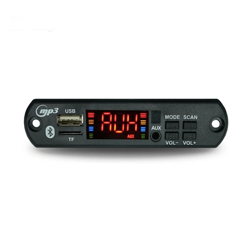 Bluetooth 5.0 MP3 Player Decoder Board FM Radio TF USB 2X40W AUX Module Receiver JQ-D063BT Kit Audio Amplifier Board