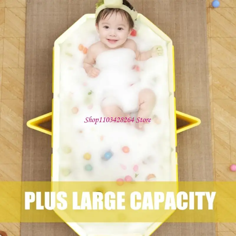 foldable-baby-bathtub-pvc-sturdy-base-space-saver-baby-tubs-for-kids