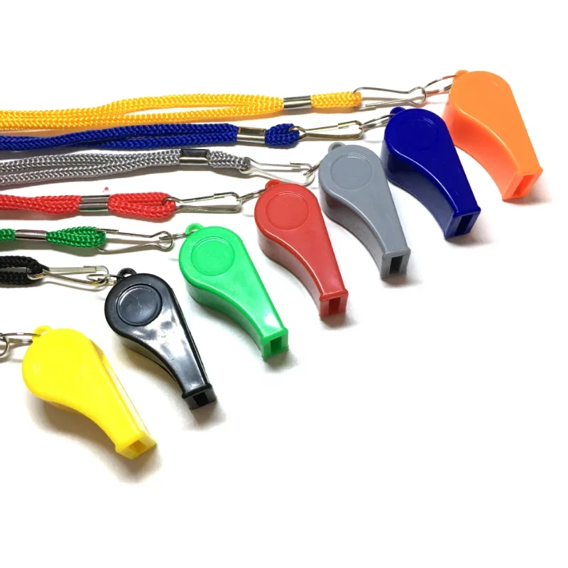 10 pcs Professional Coach Sports Football Basketball Referee Training Whistle Outdoor Survival With Cheerleading Tool