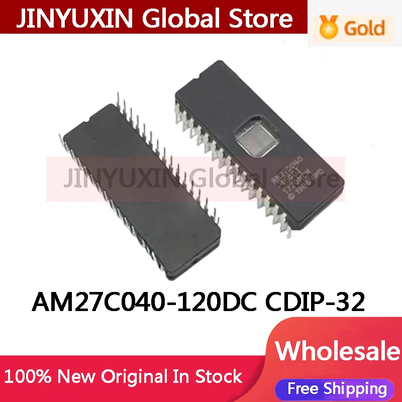 

5-10pcs AM27C040-120DC AM27C040 120DC CDIP-32 IC In stock Free Shipping