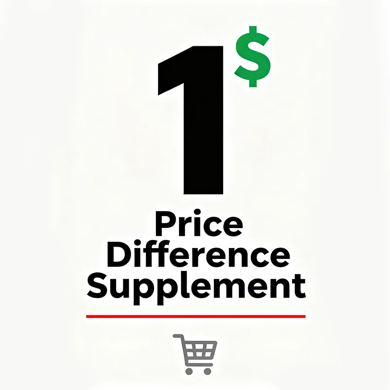 1 دولار أمريكي يشكل رابط الشحن الفرق لا تطلب إذا لم يتم إرسالها عن طريق خدمة العملاء