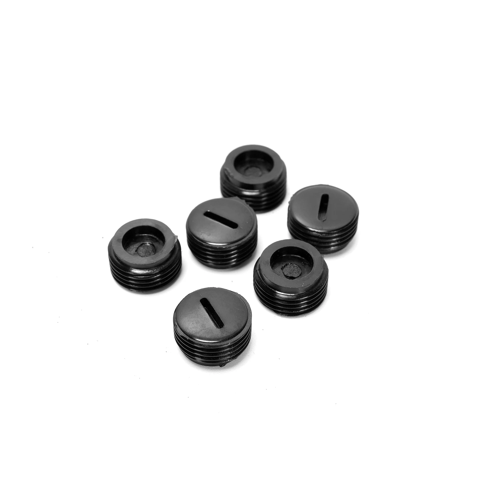 60 Stks/partij Universal Carbon Borstel Cover Plastic Externe Draad Diameter 9.8Mm-19.8Mm Caps Set Voor Elektrische Power tool Onderdelen